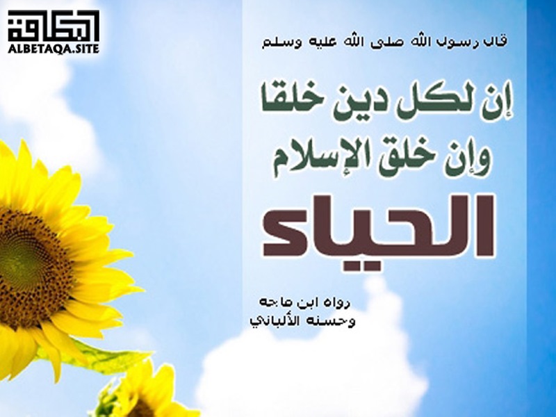 عبارات عن الحياء