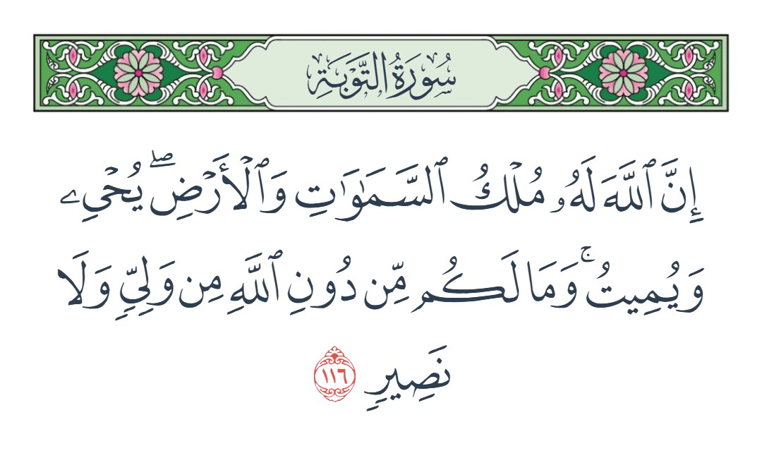 فيديو إن الله له ملك السماوات والأرض يحيي ويميت