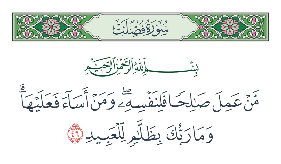 فيديو من عمل صالحا فلنفسه